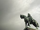 1122, Barbarossa, Deutschland, Dynastie, Farbe, Frederick, Goslar, Heilig, Hohenstaufen, Kaiser, König, Kyffhäuser, Römer, Sachsen, Statue, Statuen, Tiefer, L35-925473, agefotostock 