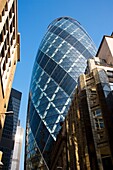 Gherkin Building, The City, London, UK