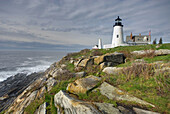 Pemaquid Point Lighthouse, Bristol Maine USA