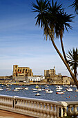 Church of Santa Maria de la Asuncion and castle, Castro Urdiales, Cantabria, Spain