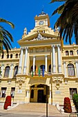 Town Hall, Malaga. Costa del Sol, Andalusia, Spain