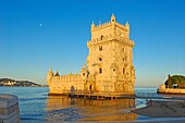 Belem Tower built by Francisco de Arruda, Lisbon, Portugal