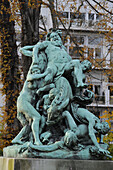 Le Triomphe de Silène  1885) by Jules Dalou, sculpture in the Jardins du Luxembourg, Paris, France