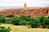 Maroc, Haut-Atlas, le village de Telouet