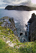 North Bay Cliffs. Barrika. Vizcaya. Basque Country. Spain.