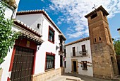 Minaret of San Sebastian. Ronda. Malaga. Andalucia. Spain.