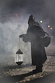 Guatemala, Antigua, Holy week Procession, Good Friday, night