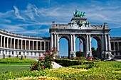 Belgium  Brussels  Triumphal Arch at Parc du Cinquantenaire