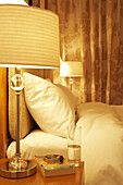 Schlafzimmer im Las Dunas Hotel, Estepona, Malaga, Spanien
