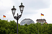 Reichstag building, Tiergarten, Berlin, Germany