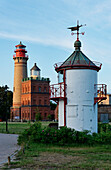 Lighthouses Cape Arkona, Wittow, Ruegen, Mecklenburg-Vorpommern, Germany