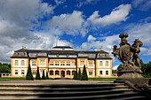 Residenzschloss Veitshöchheim, Main, Mainfranken, Franken, Bayern, Deutschland