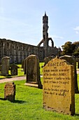 Great Britain, Scotland, St Andrews, The cemetery and ruins of the cathedral