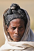 Ethiopia, Welo province, Robit village, Amhara woman