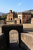 Ethiopia, Gonder, World Heritage Site, Royal enclosure, Fortress-city of Fasil Ghebbi, Library of Yohannes I and Fasilades archive