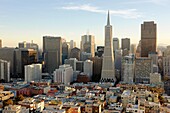 Downtown San Francisco  California, USA