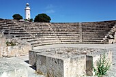 The Odeion - ancient amphitheatre in Kato Paphos  Cyprus