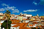 Alfama district Lisbon Portugal Europe