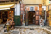 Kazandziluk street in Bascarsija district is the best place for copper souvenirs in Sarajevo Bosnia Hercegovina Europe