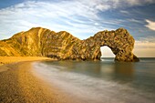 Durdle Door late evening Dorset