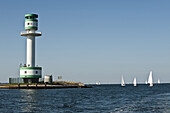 Leuchtturm, Kieler Bucht, Kiel-Friedrichsort, Schleswig-Holstein, Deutschland