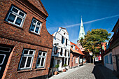 Old town, Travemunde, Lubeck, Schleswig-Holstein, Germany