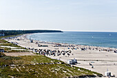 Strand von Warnemünde, Rostock, Mecklenburg-Vorpommern, Deutschland