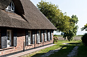 Reetdachhaus, Ostseebad Wustrow, Fischland-Darß-Zingst, Mecklenburg-Vorpommern, Deutschland