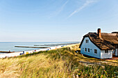 Haus am Strand, Ahrenshoop, Fischland-Darß-Zingst, Mecklenburg-Vorpommern, Deutschland