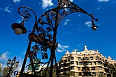 Barcelona: Casa Milà  `La Pedrera´, 1906-1912 by Gaudí