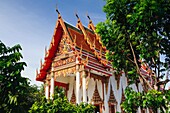 Watt Prok a Buddhist Temple at Ta Luang Thailand near Damnoen Saduak