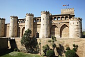 Aljaferia Castle, Zaragoza - Saragossa, Aragon, Spain