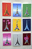 Eiffel Tower Pictures for Sale in Montmartre, Paris, France