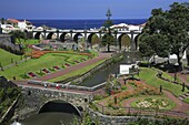 The city gardens in Ribeira Grande  Sao Miguel island, Azores