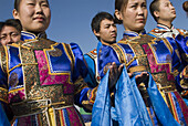 Welcome Mongolian ceremony, Huhenuoer grassland, Inner Mongolia, China