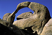 Natural Arch, Alabama Hills, Sierra Nevada Mountains, Lone Pine, California, USA