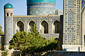 Tilla -Kari  Gold covered) Medrassa, Registan ensemble, Samarkand, Uzbekistan