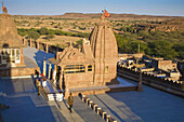 A temple within the Sachiya Mata Temple complex, Osian, near Jodhpur, Rajasthan, India