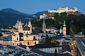 Old town and Hohensalzburg castle, Salzburg, Austria