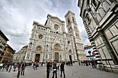 The Basilica of Santa Maria del Fiore is the cathedral  Duomo, in Italian)Florence  Firenze in Italian) is a city located in northern central Italy, capital and largest city of the homonymous province and the region of Tuscany, which is its historical, ar