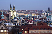 Czech republic. Prague. Old Town panoramic view.