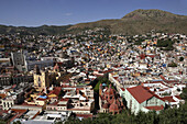 Mexico. Guanajuato. Panoramic view.