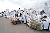 Africa,Eritrea,Asmara,Meskel is an annual religious holiday of the Eritrean Orthodox Church commemorating the discovery of the True Cross by Queen Eleni Saint Helena in the fourth century,It Includes the burning of a large bonfire, or Damera, based on the