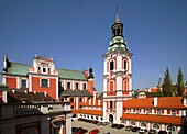 Franciscan Parish Church and Jesuit College in Poznan, Poland