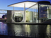 Germany, Berlin, Marie- Elisabeth-Lüders-Haus, parliamentary library