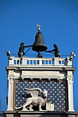 Italy, Venice, Clock Tower, Torre dell Orologio