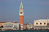 Italy, Venice, Campanile, skyline, general panoramic view