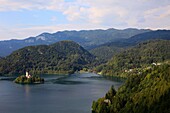 Slovenia, Bled, Lake, Island, Church of the Assumption