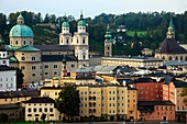 Austria, Salzburg, Old Town skyline