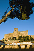 Castle, Almansa. Albacete province, Castilla-La Mancha, Spain
